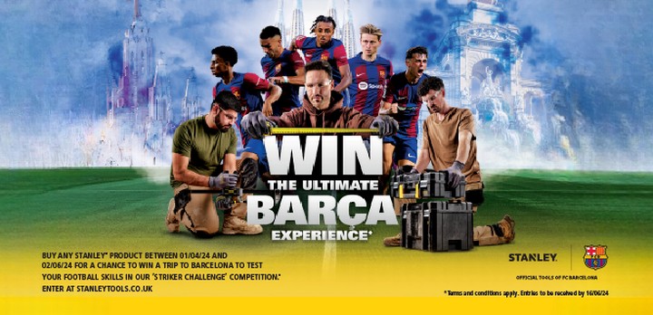 STANLEY WIN THE ULTIMATE BARCA EXPERIENCE