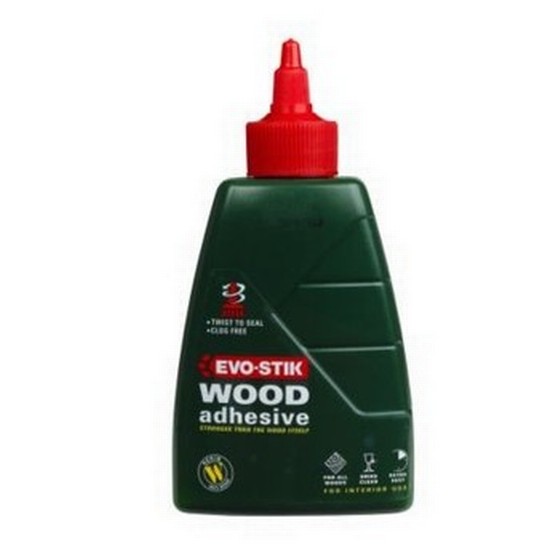 Evo-Stik 715417 Extra Fast Wood Glue Resin 500Ml
