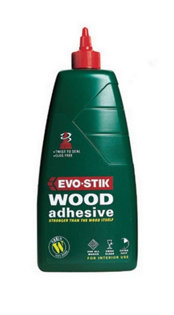 Evo-Stik 715615 Extra Fast Wood Glue Resin 1 Litre
