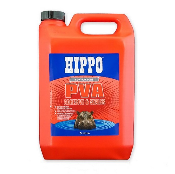 HIPPO H18750 MULTI-PURPOSE PVA ADHESIVE 5 LITRE