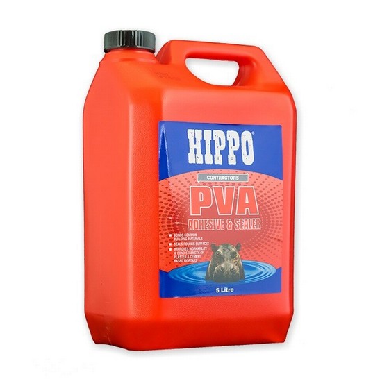 HIPPO H18750 MULTI-PURPOSE PVA ADHESIVE 5 LITRE