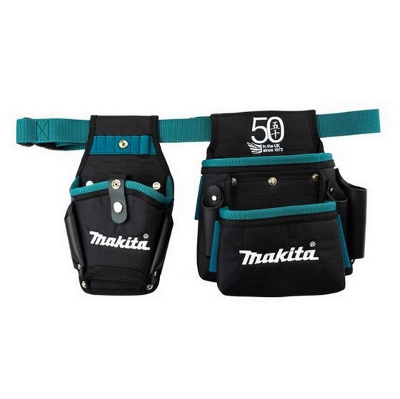 MAKITA 66-050 50TH ANNIVERSARY TOOL BELT, HOLSTER & POUCH