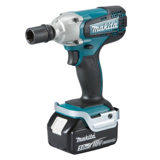 MAKITA DTW190RTJ 18V 1/2IN IMPACT WRENCH WITH 2X 5.0AH LI-ION BATTERIES SUPPLIED IN MAKPAC CASE