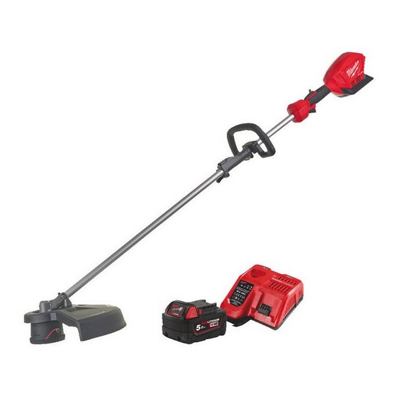 MILWAUKEE M18FOPHLTKIT-501 18v BRUSHLESS LINE TRIMMER WITH 1 x 5.0ah LI-ION BATTERY