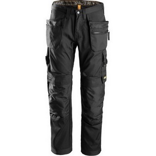 SNICKERS 6200 ALLROUND WORK TROUSERS BLACK (32 INCH LEG)