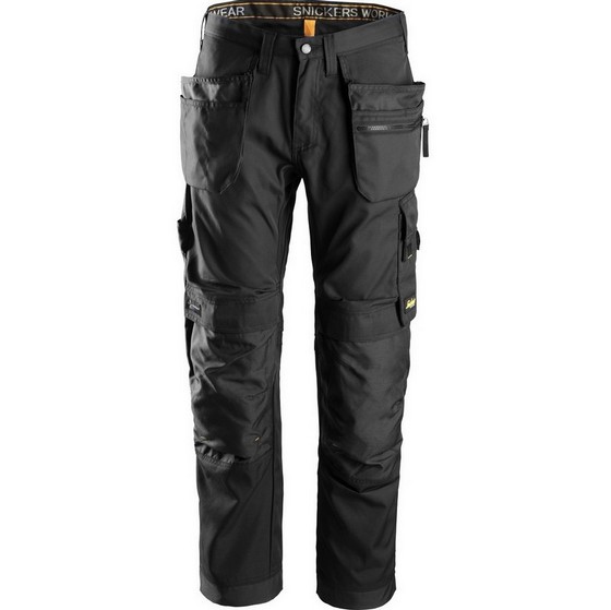 SNICKERS 6200 ALLROUND WORK TROUSERS BLACK (35L, 35W)