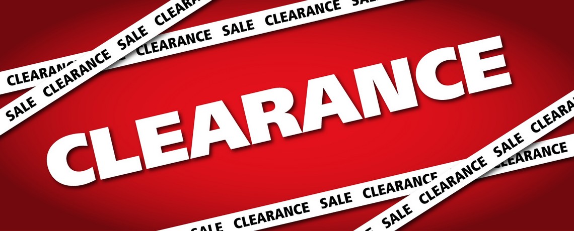 clearance sale 2024