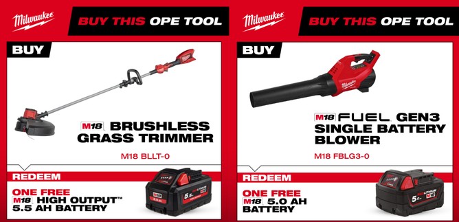 Milwaukee OPE Deals