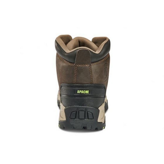 Apache Neptune Waterproof Safety Boot Brown (Size 7)