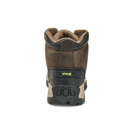 Apache Neptune Waterproof Safety Boot Brown (Size 8)