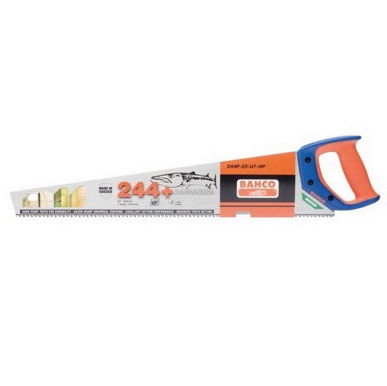 BAHCO BAH24422PN BARRACUDA HARDPOINT HANDSAW 7TPIx550mm