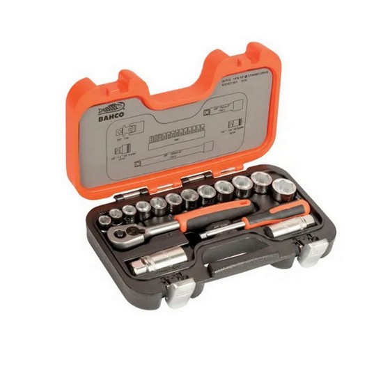 BAHCO S330 34 PIECE SOCKET SET