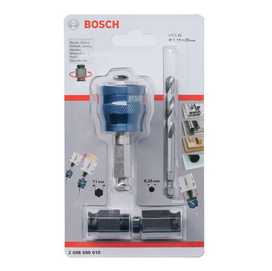 BOSCH 2608599010 HOLESAW ADAPTOR SET
