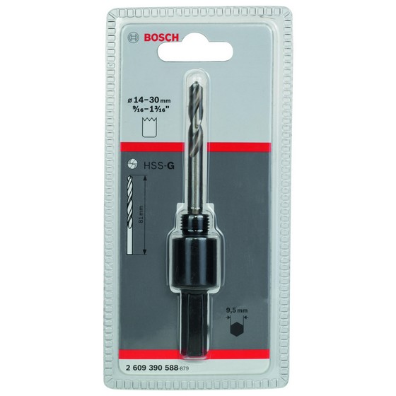 Bosch 82808 1/4-Inch Shank Arbor With Ball Bearing – For Slotting Cutters, 5/8-Inch Bearing Diameter, Router Accessory