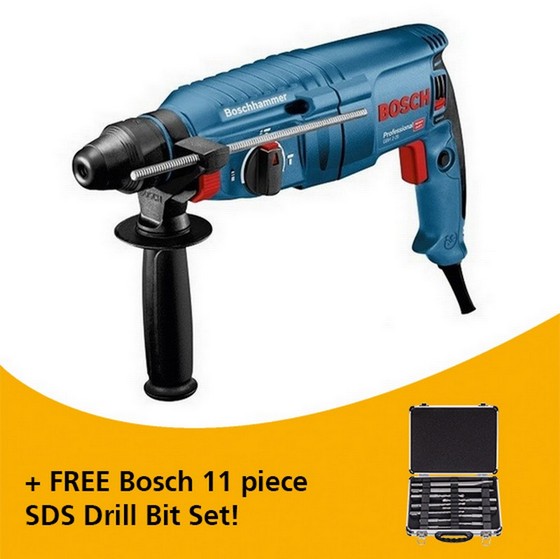 BOSCH GBH2-26 F SDS HAMMER DRILL 110V WITH QUICK CHANGE CHUCK