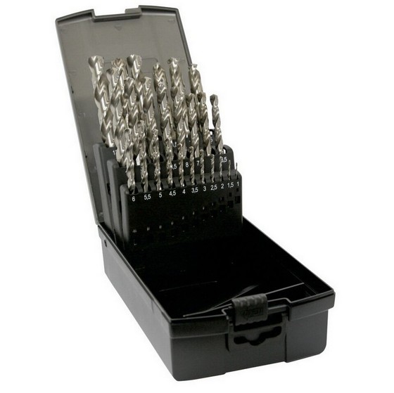 DART BHSSSET25 25 PIECE HSS GROUND TWIST DRILL SET