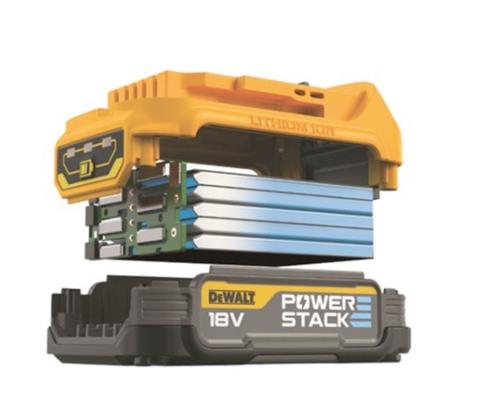 DEWALT DCB1102E2-GB 18v XR STARTER KIT- DCB1102 + 2 x COMPACT POWERSTACK BATTERIES