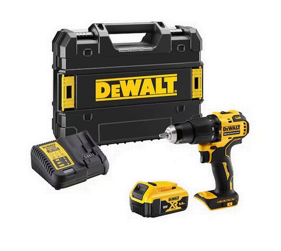DEWALT DCD709P1T 18V-XR BRUSHLESS COMBI DRILL WITH 1 x 5.0ah BATTERY & CHARGER