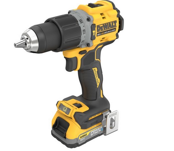 DEWALT DCD805E2T 18V XR BRUSHLESS G3 HAMMER DRILL DRIVER KIT 2X POWERSTACK BATTERIES