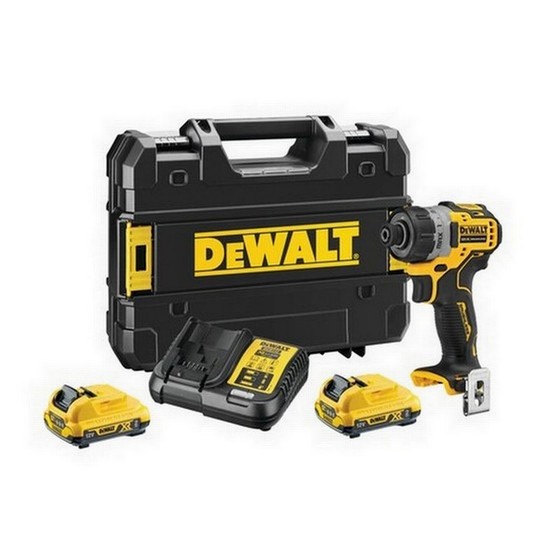 DEWALT DCF601D2-GB 12v BRUSHLESS SCREWDRIVER WITH 2 x 2.0ah BATTERIES