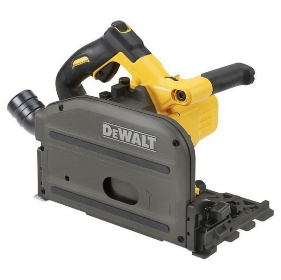 DEWALT DCS520T2-GB 54v FLEXVOLT XR PLUNGE SAW WITH 2 x 6.0ah LI-ION BATTERIES, 2 RAILS, JOINING BAR, BAG & CLAMPS