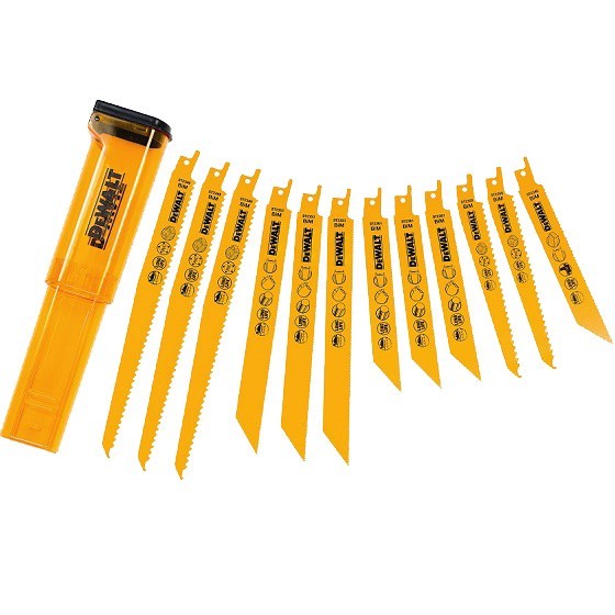 Dewalt Dt2445 Qz 12 Piece Recip Blade Tough Set Anglia Tool Centre