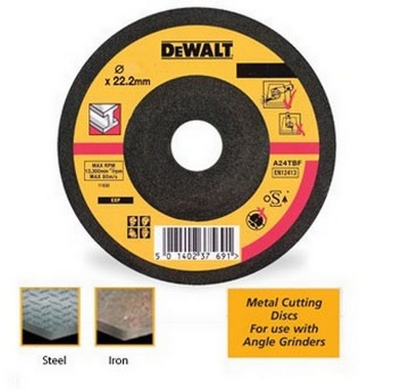 Dewalt DT3406-QZ 115x2.5x22.2mm Depressed Centre Metal Disc
