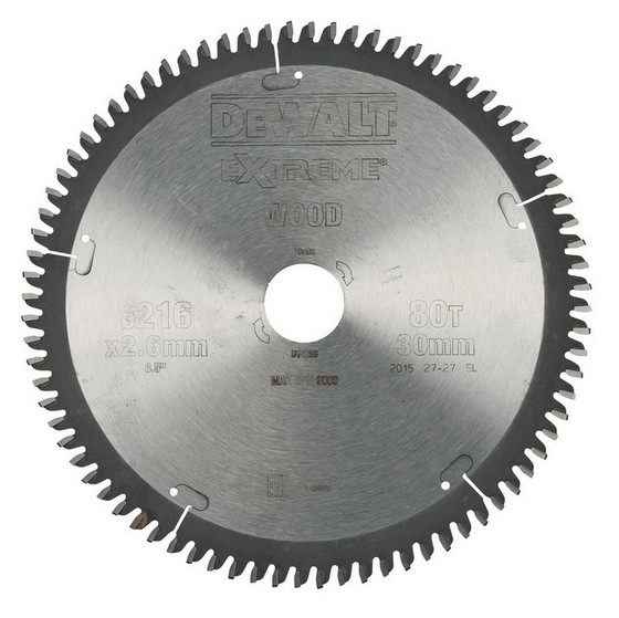 Dewalt Dt4286qz Series 40 Negative Rake Mitre Saw Blade 216mm X 30mm