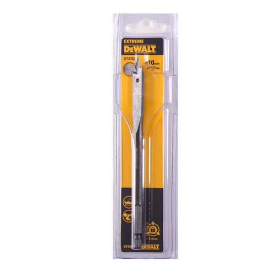 Dewalt Dt4762qz Extreme Flat Wood Bit 10mm Anglia Tool Centre