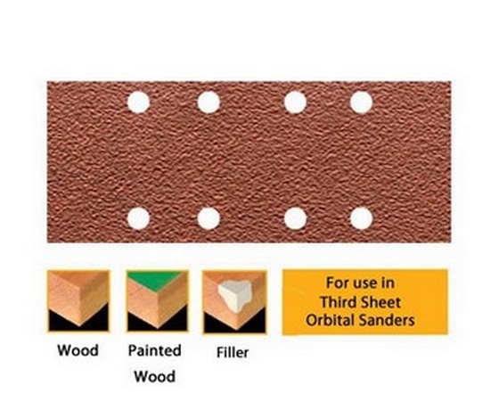 Dewalt DT8487-QZ 93x230mm Multi Purpose Sanding Sheet 40 Grit Pk 10