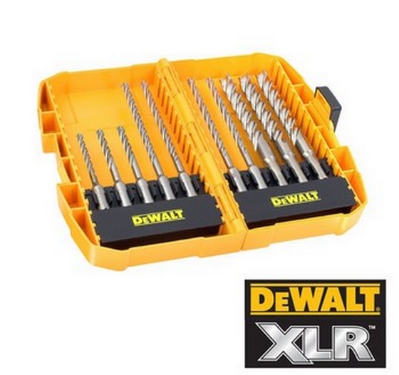 DEWALT DT8977B 10 PIECE XLR EXTREME  SDS+ DRILLBIT SET