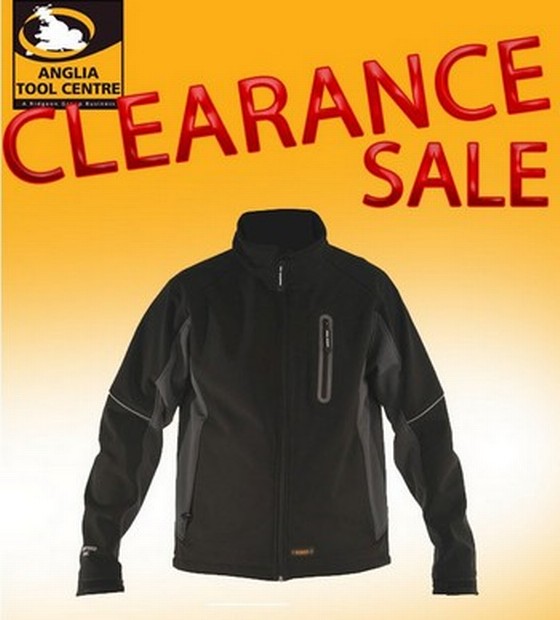DeWalt DWC39/014 Soft Shell Jacket Extra Large Black / Grey