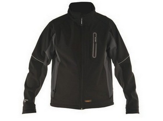 DeWalt DWC39/014 Soft Shell Jacket Large Black / Grey