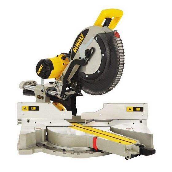DEWALT DWS780-LX 305mm DOUBLE BEVEL MITRE SAW 110v