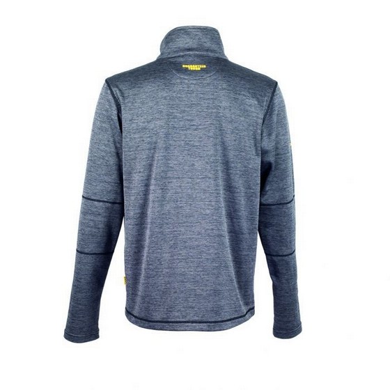 DEWALT JONESBOROUGH GREY 1/4 ZIP MID LAYER  EXTRA LARGE