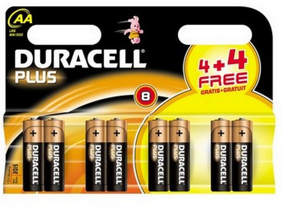 DURACELL AA BATTERIES PACK OF 8 XMS11BATTAA
