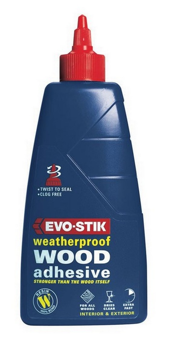 Evostik 717916 Waterproof Wood Glue Resin 1 Litre Anglia Tool Centre
