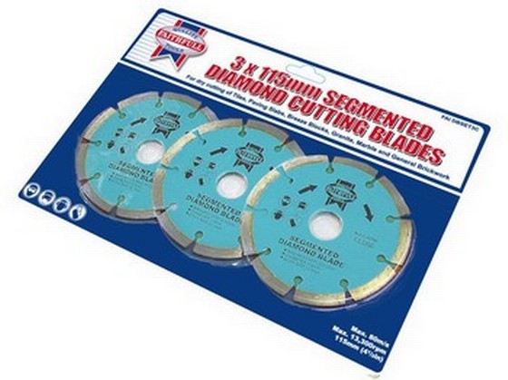FAITHFULL FAIDBSET3C 3 PIECE CONTRACT DIAMOND BLADE SET
