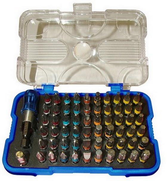 Faithfull Security Bit Set 62 Piece Set