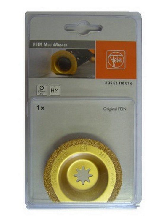 FEIN 63502118016 CARBIDE SEGMENT BLADE 63mm