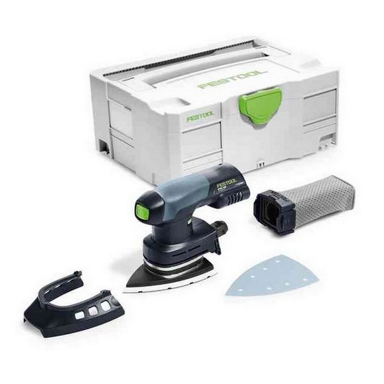 Festool 201522 Dtsc4003.1setgb 18v Detail Sander With 2x 3.1ah Ergo