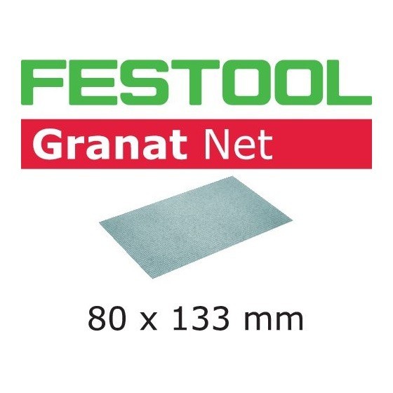 FESTOOL 203286 GRANAT SANDING SHEETS 80X133MM 100 GRIT (PACK OF 50)