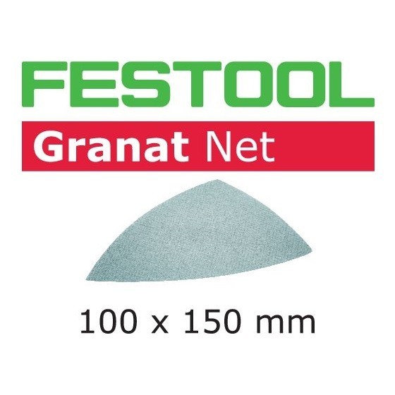 FESTOOL 203321 DELTA SANDING SHEET 100X150MM 100 GRIT (PACK OF 50)