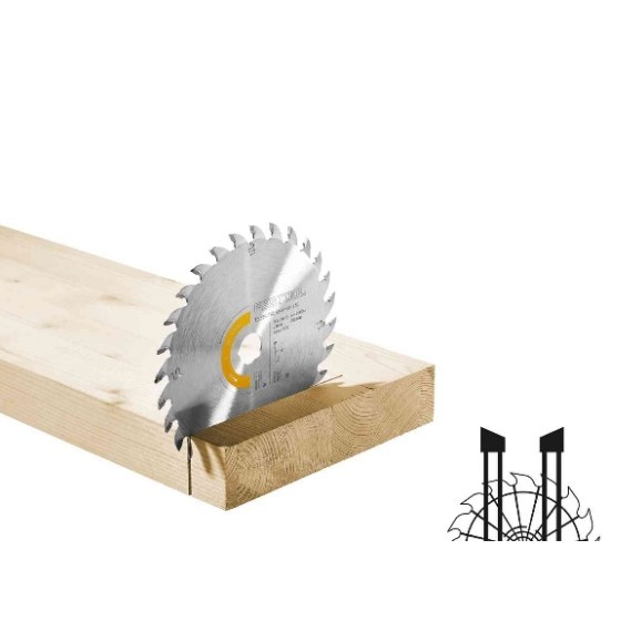 FESTOOL 205764 W28 WOOD UNIVERSAL SAW BLADE 20x 168MM