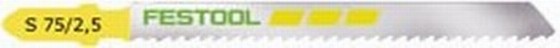 FESTOOL 486548 S75/2.5/5 JIGSAW BLADES 75X2.5mm PACK OF 5