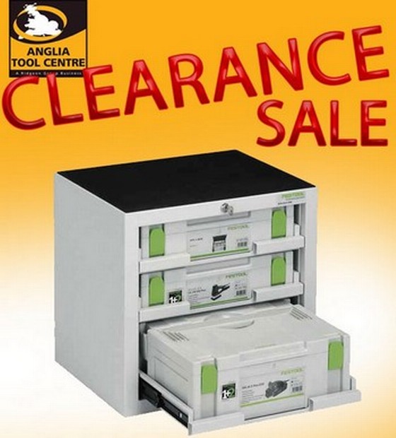 FESTOOL 491921 SYS PORT 500-2 (Excludes 3 SYSTAINER CASES Shown)