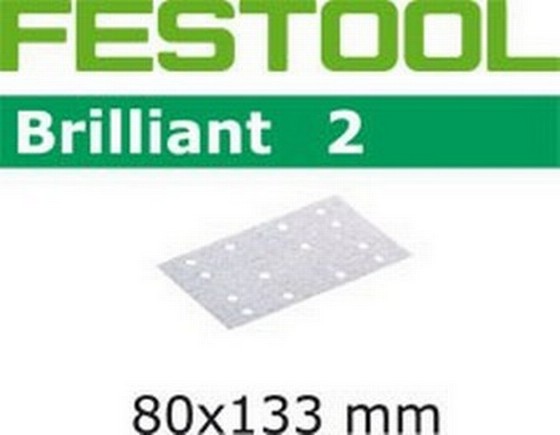 FESTOOL 492859 P40 ABRASIVE SHEETS 80x133mm PACK OF 10