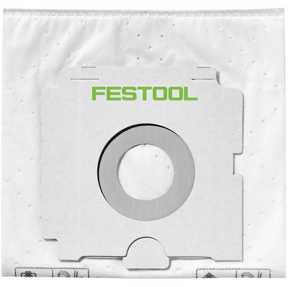 FESTOOL 496186 SCFIS-CT66/5 PACK OF 5 SELFCLEAN FILTER BAGS FITS CT/CTL/CTM36