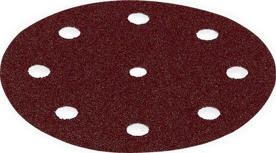 FESTOOL 499102 PACK OF 10 RUBIN 2 SANDING DISCS 60 GRIT 125MM
