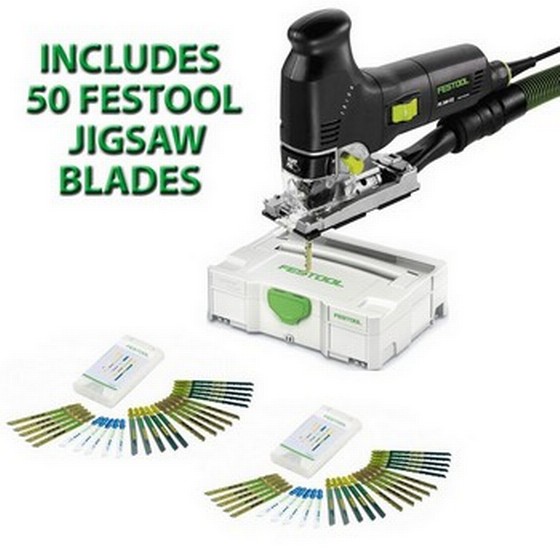 FESTOOL 561449 PS300EQ ELECTRONIC BODY GRIP 720W JIGSAW 110V (SUPPLIED IN T-LOC CASE)